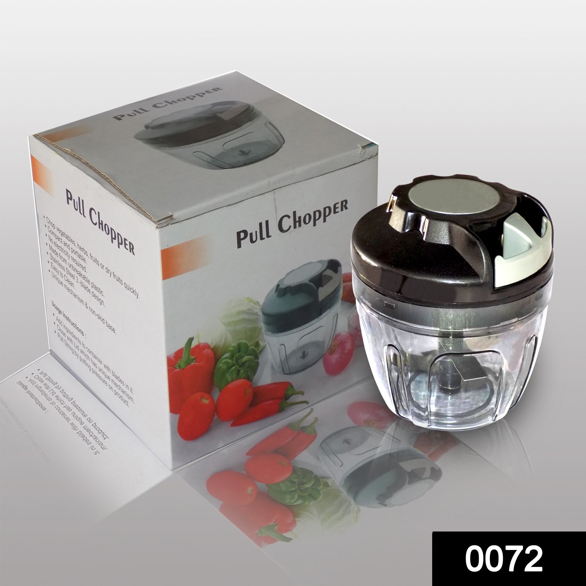 0072 Manual Food Chopper (Food Processor) (800 ml) - SkyShopy 0072 Manual Food Chopper (Food Processor) (800 ml) - SkyShopy